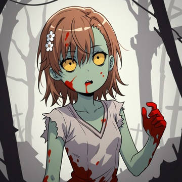 Dead Ahead Zombie girl