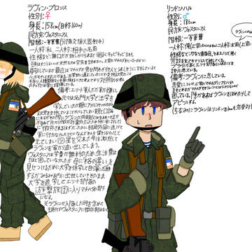 オリキャラちゃんたち(マチルダの部下編)