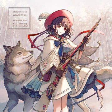 白雪の狩人