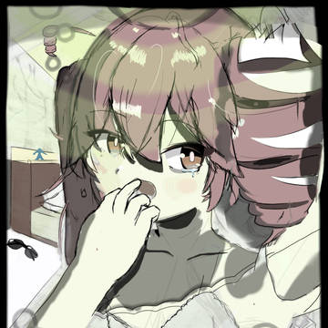 何故これ程遅筆なのか応えろ そ、それは塗り潰しツールを使ってな