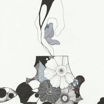 滲む