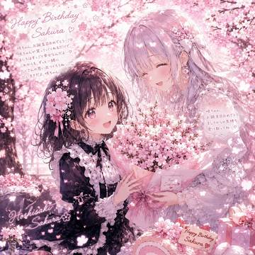 きょうは特別な日(お誕生日)