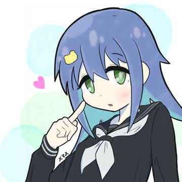 黒セーラーなゆたん
