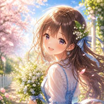 春風とリボン