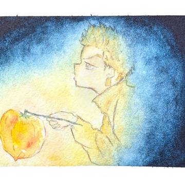 半.稀　水彩2