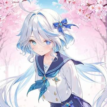 Furina cutie school uniform