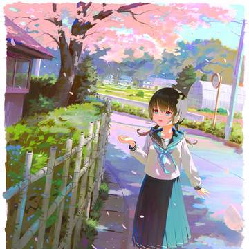 桜吹雪