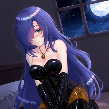 【Skeb】ラバーレオタードAllieSummers