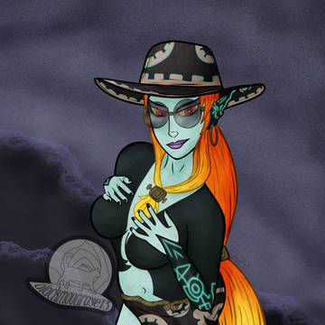 Midna's Beach Day
