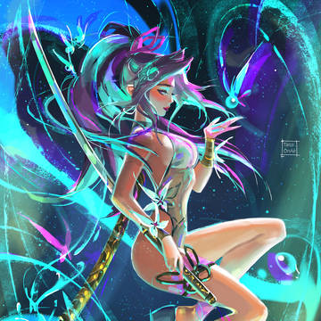 Summer Psylocke stardust (Marvel