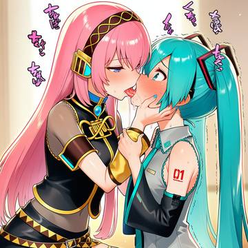 ミク、リン、レン、ルカで王様ゲーム(4戦目)