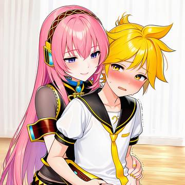 ミク、リン、レン、ルカで王様ゲーム(5戦目)