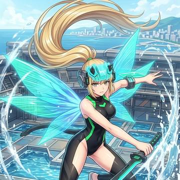 エレコドのうちの子、水中用ブレードオンリー兵装