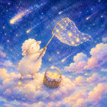 星を捕まえる羊