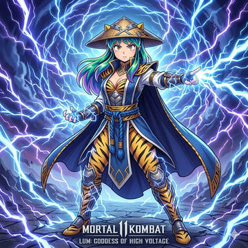 Lum as a Mortal Kombat character