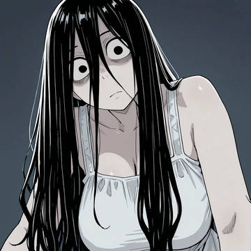 三白眼幽霊ちゃん
