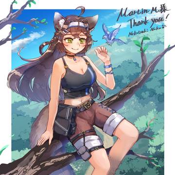 【Skeb】獣足娘さん