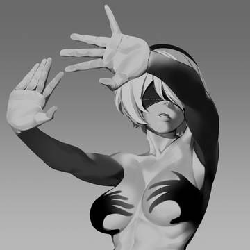 Shadow Hand Bra