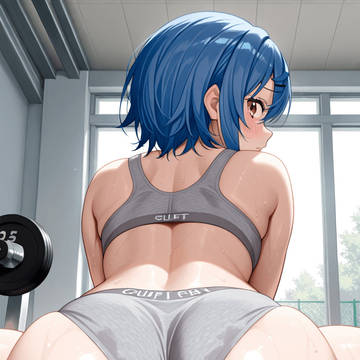 世怜音女学院組でスポブラ・ケツ！
