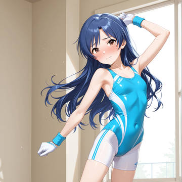 如月千早 レオタード 7