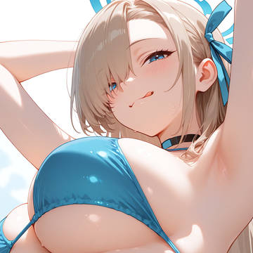水着の一之瀬アスナ
