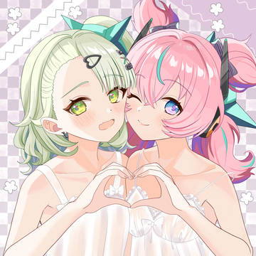 ネグリジェ千夏&アリア