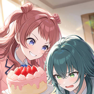 5/8ホールケーキの日咲季