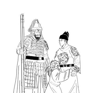 朱能と燕王朱棣と朱高燧