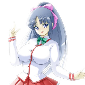練習で描いたオリキャラ少女