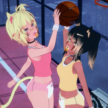 Late Night Diaper Basketball