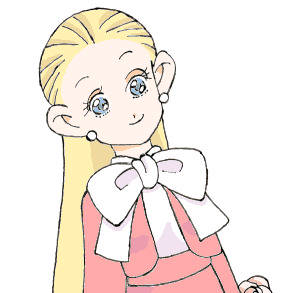 リボンの女の子