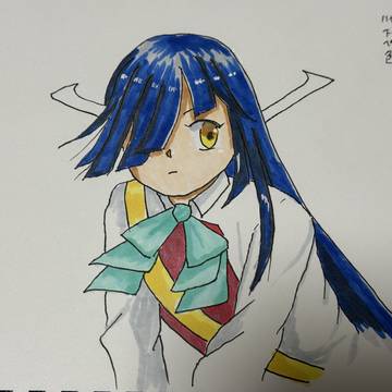 早霜さん模写