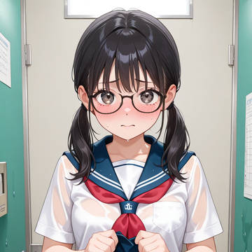 全身ぐっしょり