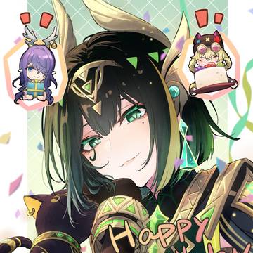 ネフェルさん誕生日おめでとうー!!🎉🎂🎁