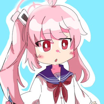 瞳孔迷子のナツちゃん