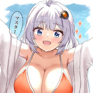 近距離水着あかりちゃん