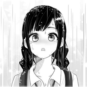雨に隠した涙