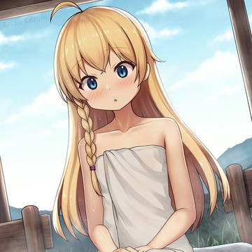 見せてくれるアイリスちゃん