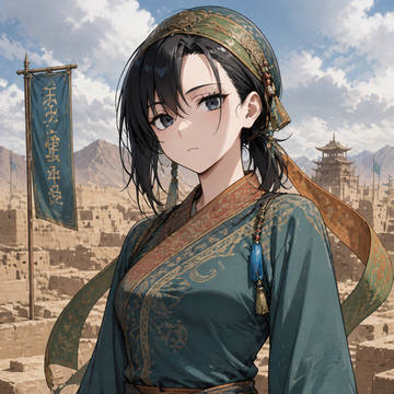 Tangut Folk Costume♀1