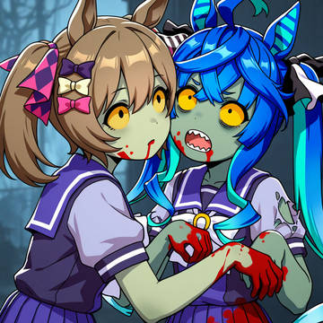 Dead Ahead Zombie girl