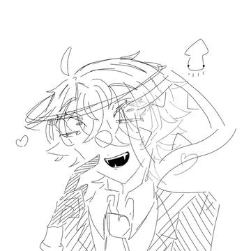 衝動書きのコンちゃん🦑💕