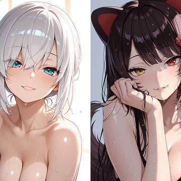 色っぽいアルス・アルマルと戌亥とこ