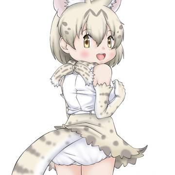 ホワイトサーバルちゃん(リメイク)