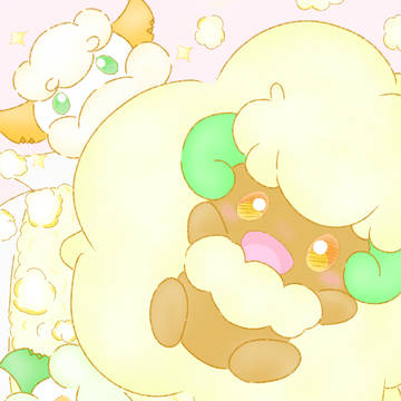 もこもこ溢れるポップコーン🍿