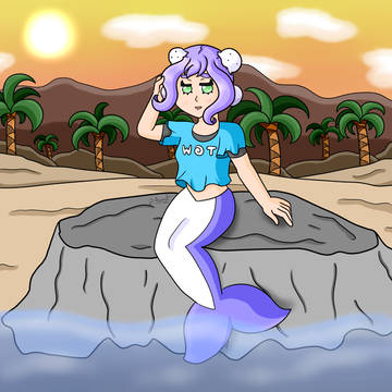 Watty on the Beach.