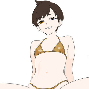 ハルト♀（金ビキニのすがた）
