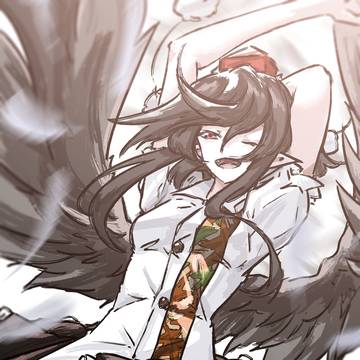 【落書】射命丸文 䎝