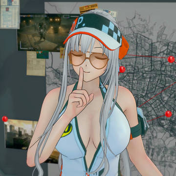 “指挥官,我的易容术最近有没有进步?”(氵)