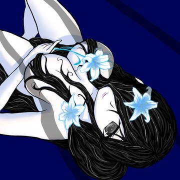 流る花