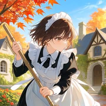 メイドさんの奮闘記 Episode2 「庭掃除1」
